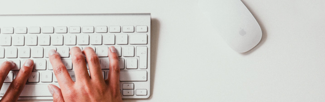 Hands on a keyboard